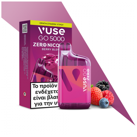 VUSE GO #5000 BOX BERRY BLEND 0MG