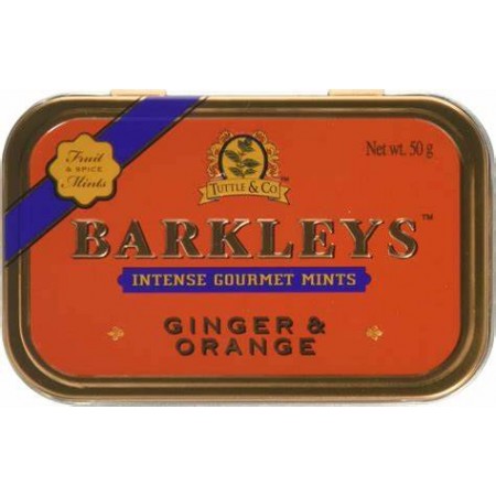 BARKLEYS ΚΑΡΑΜΕΛΕΣ GINGER & ORANGE 50GR