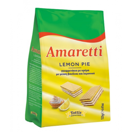 AMARETTI ΣΑΚΟΥΛΑΚΙ LEMON PIE 125gr