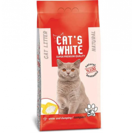CAT'S WHITE ΑΜΜΟΣ ΓΙΑ ΓΑΤΕΣ 5kg
