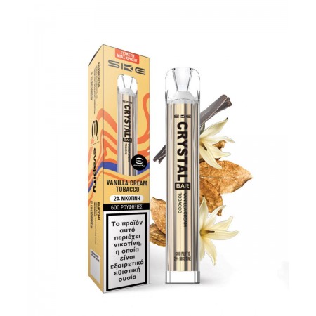 CRYSTAL BAR VANIILLA CREAM TOBACCO 2%