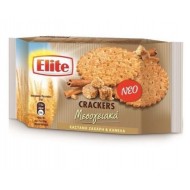  ELITE CRACKERS ΚΑΣΤΑΝΗ ΖΑΧΑΡΗ, ΚΑΝΕΛΑ 105gr