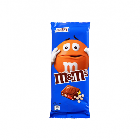 M&M'S ΣΟΚΟΛΑΤΑ CRISPY (ΜΠΛΕ) 150ΓΡ