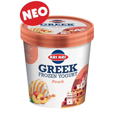 FROZEN YOGURT ΚΥΠΕΛΟ ΡΟΔΑΚΙΝΟ 450ML