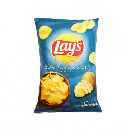 LAY'S 50% ΛΙΓΟΤΕΡΟ ΑΛΑΤΙ 120gr