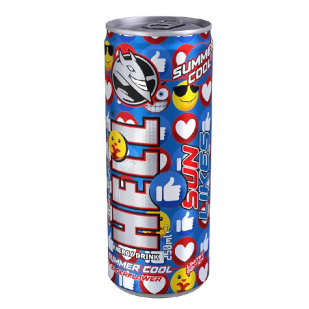 ENERGY DRINK HELL SUMMER COOL ELDERFLOWER 250ml