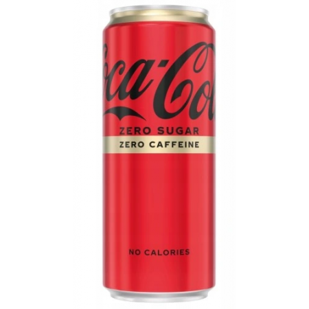 COCA COLA ZERO SUGAR ΧΩΡΙΣ ΚΑΦΕΙΝΗ 330ml