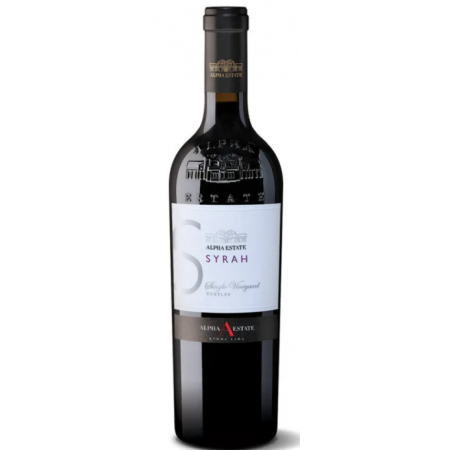 ΚΡΑΣΙ ΚΤΗΜΑ ΑΛΦΑ SYRAH ΧΕΛΩΝΕΣ ΕΡΥΘΡΟΣ 70CL