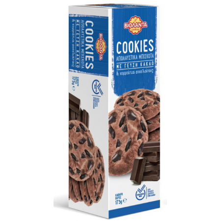 ΒΙΟΛΑΝΤΑ COOKIES ΚΑΚΑΟ 175gr
