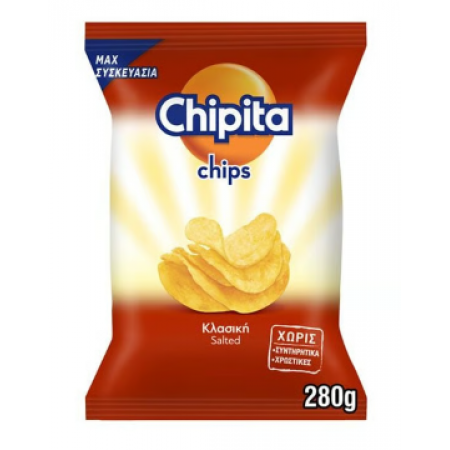CHIPITA CHIPS ΑΛΑΤΙ 280ΓΡ