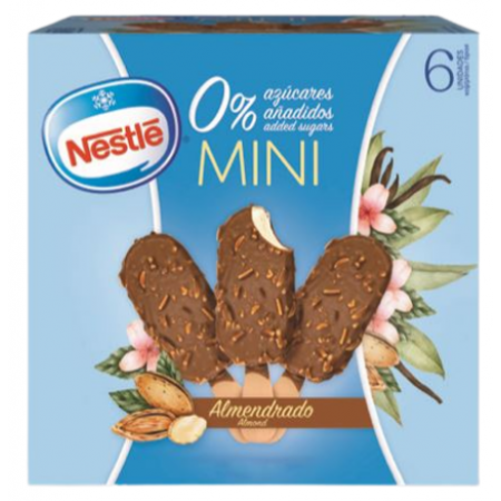 NESTLE 0% MINI STICKS VANILLA ALMONDS (6X40ml)