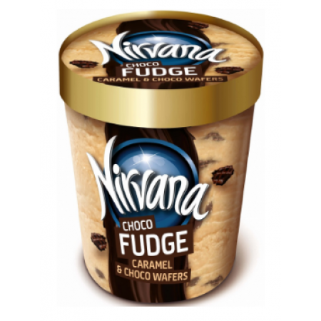 NIRVANA CHOCO FUDGE 850ml