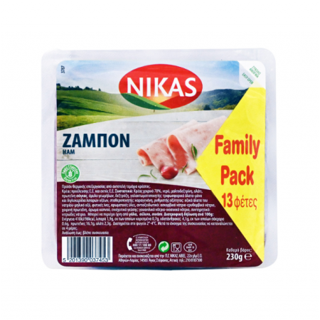 NIKAS ΖΑΜΠΟΝ FAMILY PACK 230gr