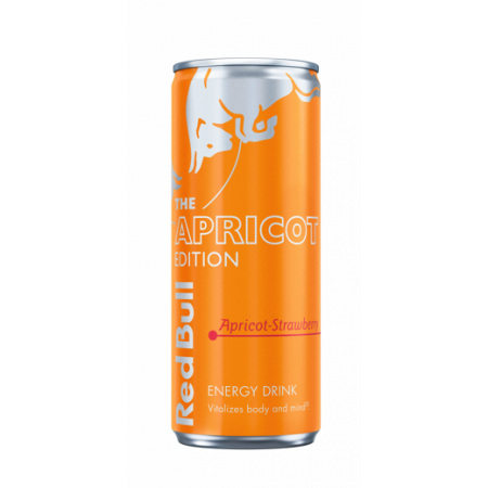 RED BULL ORANGE EDITION APRICOT - STRAWBERRY 250ml