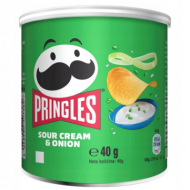 PRINGLES SOUR CREAM ONION 40gr