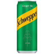SCHWEPPES GINGER ALE 330ml