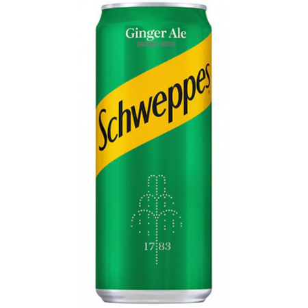 SCHWEPPES GINGER ALE 330ml