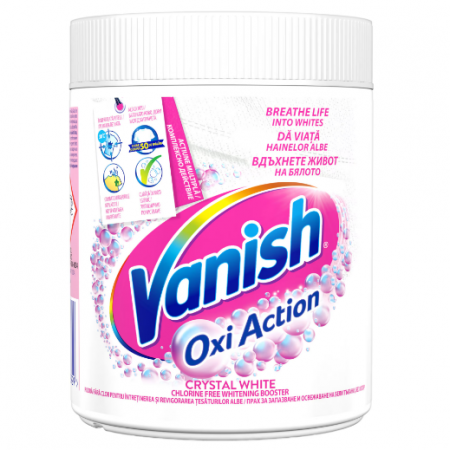 VANISH OXI ACTION ΣΚΟΝΗ ΛΕΥΚΟ 423gr