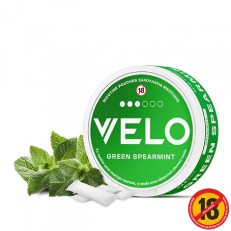 VELO GREEN SPEARMINT 10MG