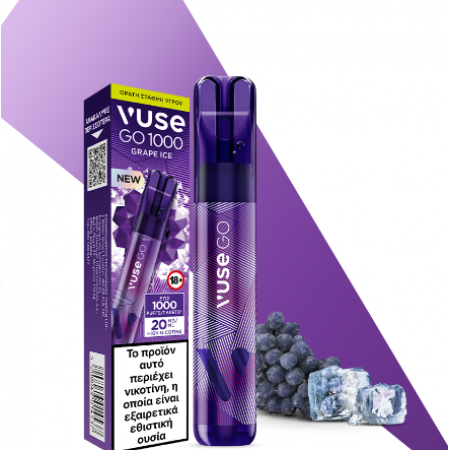 VUSE GO #1000 PEN GRAPE ICE 20MG