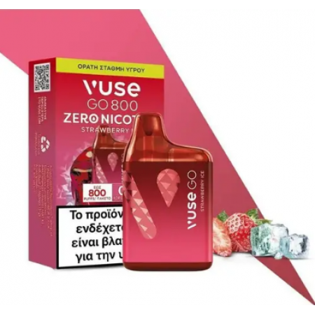 VUSE GO #800 STRAWBERRY ICE 0MG