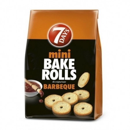 7 DAYS BAKE ROLLS MINI ΠΑΞΙΜΑΔΑΚΙΑ BBQ 150GR