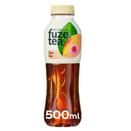 FUZE TEA ΡΟΔΑΚΙΝΟ ΧΩΡΙΣ ΖΑΧΑΡΗ 500ml