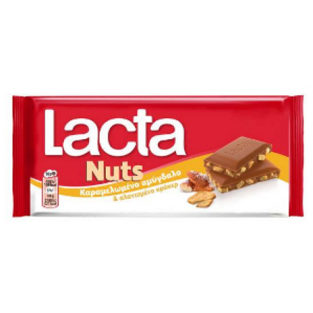 LACTA ΑΜΥΓΔΑΛΟ & ΚΡΑΚΕΡ 85gr