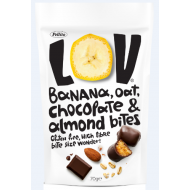 PELLITO LOV BANANA CHOCOLATE & ALMOND BITES 70GR