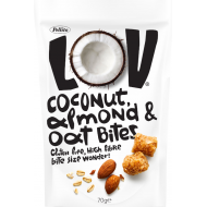 PELLITO LOV COCONUT ALMOND & OAT BITES 70GR