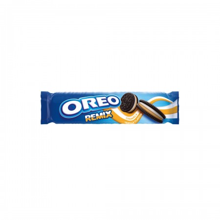 ΜΠΙΣΚΟΤΑ OREO ΓΕΜΙΣΤΑ REMIX ΒΑΝΙΛΙΑ - ΚΑΡΑΜΕΛΑ 157gr