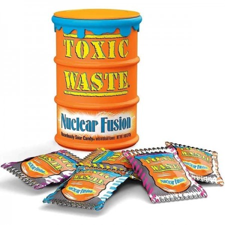 TOXIC WASTE NEWCLEAR FUSION SOUR CANDY 42G