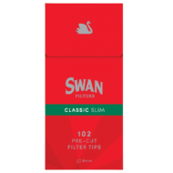 SWAN ΦΙΛΤΡΑΚΙΑ CLASSIC SLIM KOKKINA 6mm 