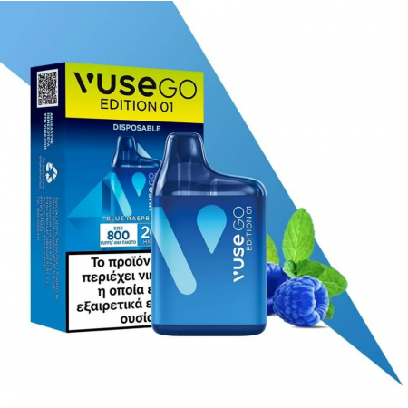 VUSE GO #800 BLUE RASPBERRY