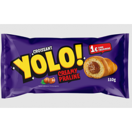 JUMBO CROISSANT YOLO ΠΡΑΛΙΝΑ 110gr