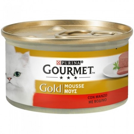 GOURMET GOLD ΜΟΥΣ ΒΟΔΙΝΟ 85gr