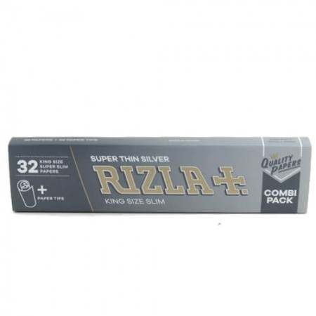 RIZLA PAPER SILVER KING SIZE & ΤΖΙΒΑΝΕΣ 50S