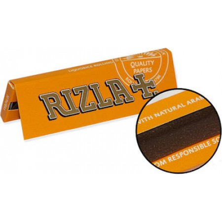 RIZLA PAPER ORANGE ΓΛΥΚΟΡΙΖΑ 50S