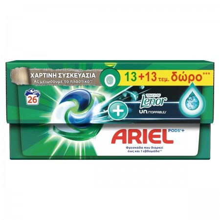 ARIEL PODS ALL IN ONE TOUCH OF LENOR (13+13)