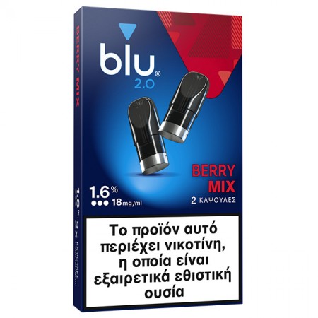 BLU 2.0 PODS BERRY MIX 1.6%