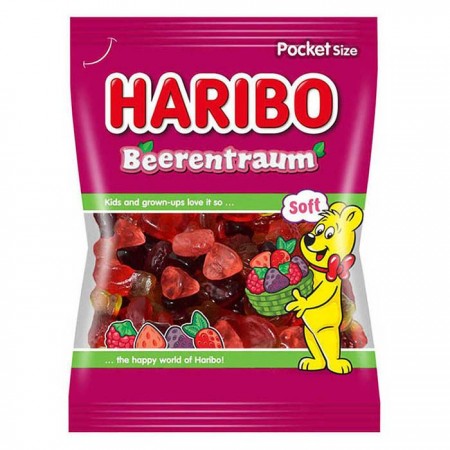 HARIBO ΦΡΟΥΤΑ ΔΑΣΟΥΣ (BEERENTRAUM) 100gr