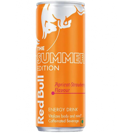 RED BULL ORANGE EDITION APRICOT - STRAWBERRY 250ml