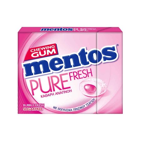 MENTOS PURE FRESH SLIM BOX BUBBLE FRESH 30GR