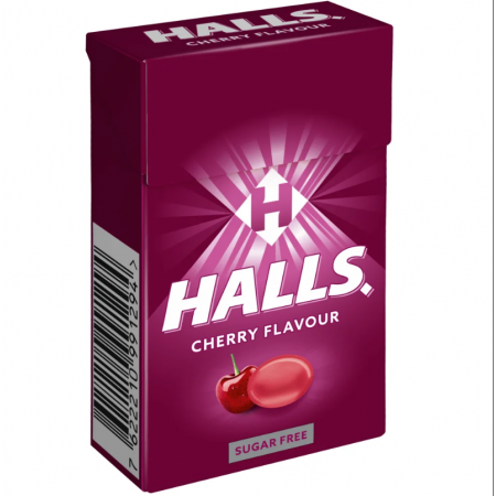 HALLS ΚΟΥΤΙ CHERRY 28gr