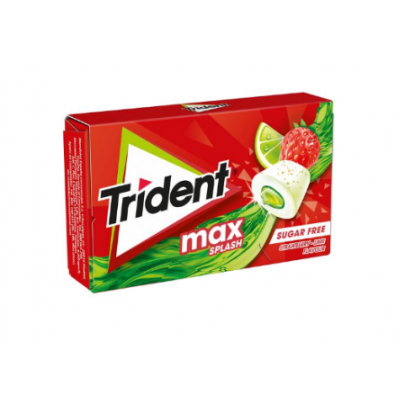 TRIDENT MAX SPLASH ΦΡΑΟΥΛΑ-LIME 22gr