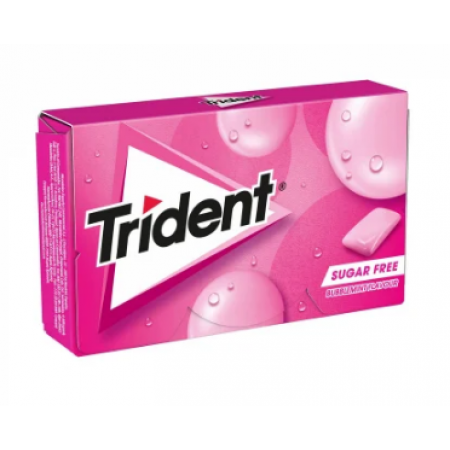 Trident Tσίχλες Bubble Mint 23,8gr