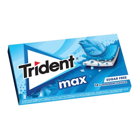 Trident Τσίχλες Max Μέντα 27gr