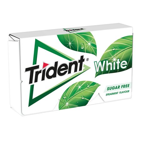 TRIDENT Τσίχλες White Δυόσμος  23,8gr 