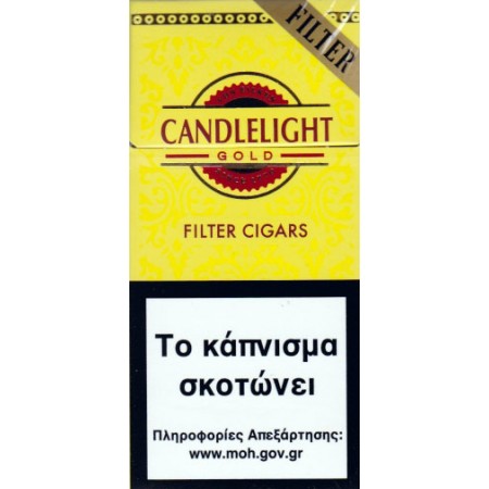 CANDLELIGHT FILTER VANILIA GOLD10S