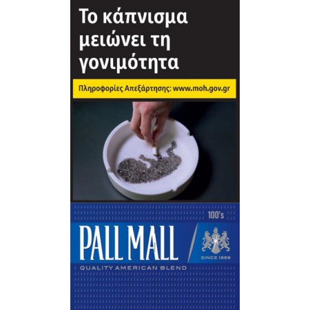 PALL MALL 100s BLUE